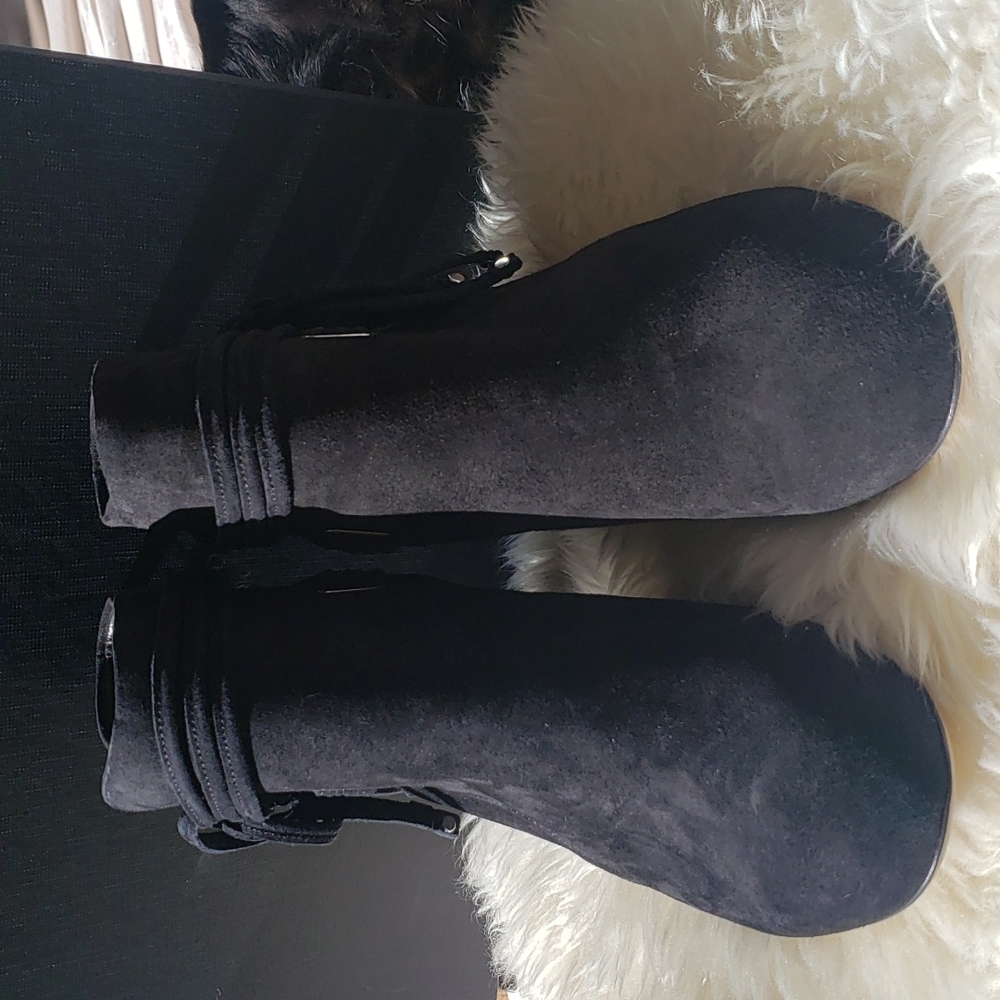 Rag & Bone Dalia ll Black Suede Boot 8 Nwt - Picture 8 of 8